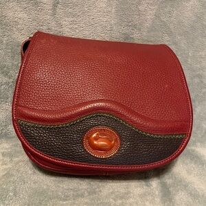 Dooney and Bourke H301 Large Teton Saddle Bag